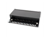 Roline Patchpanel 8 Ports Kat.5e Class D Geschirmt Schwarz