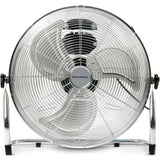 Ventilador De Suelo Industrial Grunkel Met-H16industrial 90w 3 Aspas 40cm 3 Velocidades