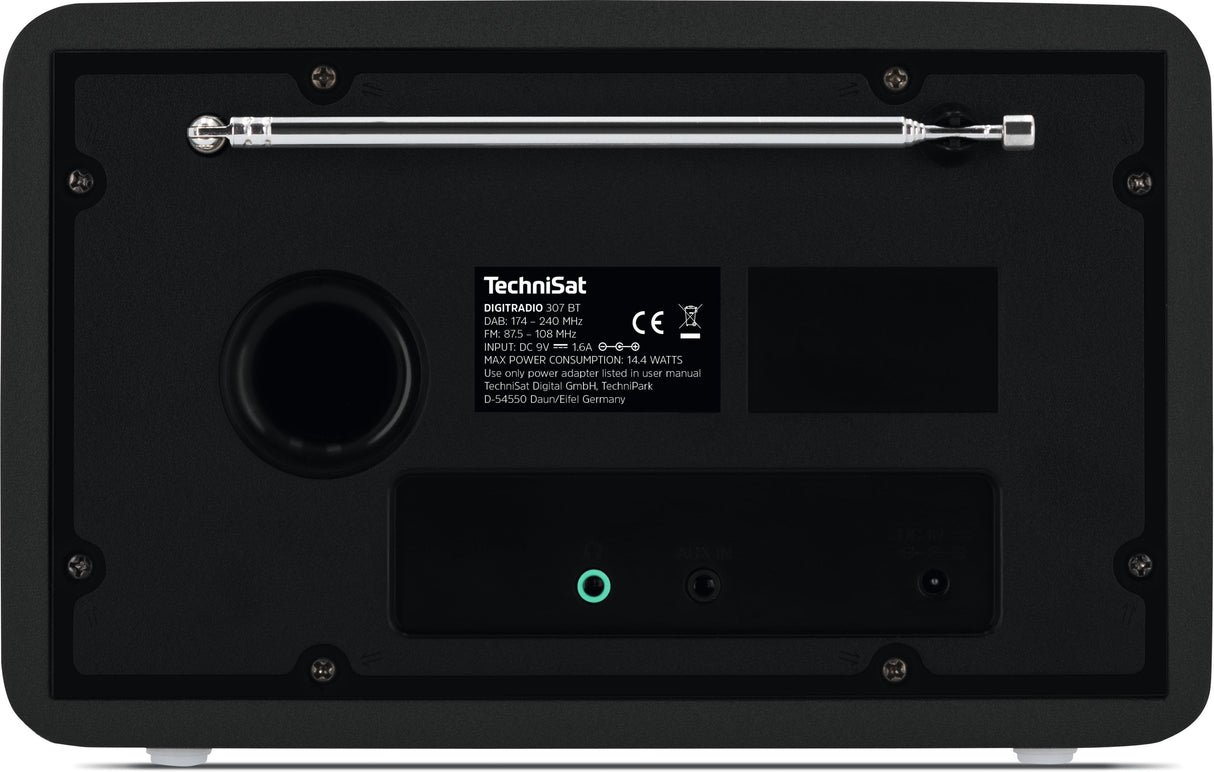 Radio Technisat Digitradio 307 Bt Schwarz