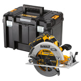 Sierra Circular Inalámbrica Dewalt Flexvolt Advantage Dcs573nt, 18 Voltios Amarillo/Negro, Sin Batería Ni Cargador, En Tstak Box Vi Dcs573nt-Xj