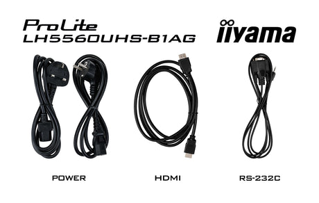 EAN 4948570122301 - iiyama LH5560UHS-B1AG pantalla de señalización Pizarra de caballete digital 139,7 cm (55") LED Wifi 500 c imagen 4