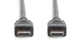 EAN 4016032454298 - Digitus AK-330124-010-S cable HDMI 1 m HDMI tipo A (Estándar) Negro imagen 2