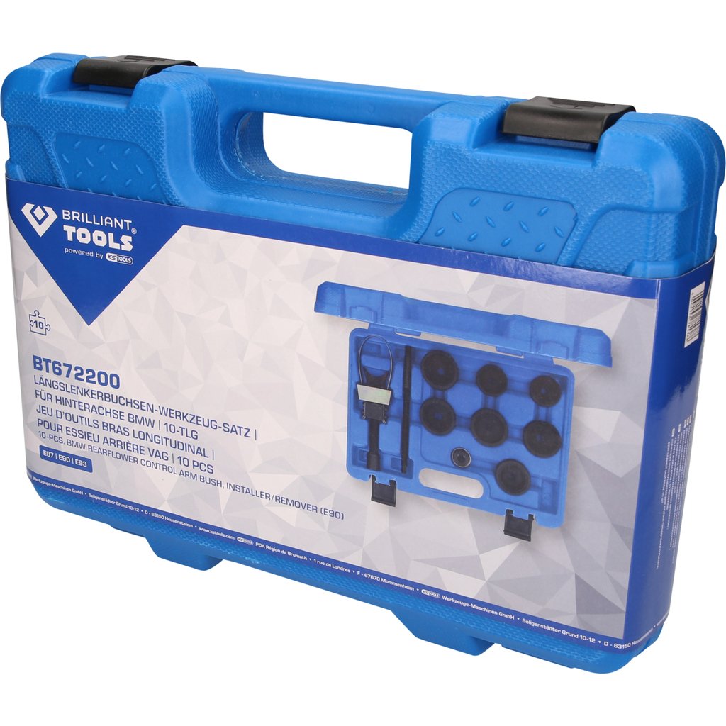 Brilliant Tools Längslenkerbuchsen-Herramienta-Juego Para Hinterachse Bmw