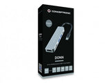 EAN 4015867222812 - Conceptronic DONN02G base para portátil y replicador de puertos USB 3.2 Gen 1 (3.1 Gen 1) Type-C Aluminio imagen 3