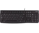 Teclado Inglés Logitech K120 Usb Qwerty Negro 920-002501