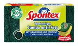 EAN 3384120013926 - Spontex 3384120013926 esponja Rectangular Vellón, Esponja Verde, Amarillo 1 pieza(s) imagen 1