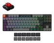 EAN 4895248888666 - Keychron K1 teclado Universal USB + Bluetooth QWERTY Inglés Gris imagen 1