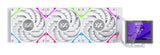 EAN 6978262010508 - XYZ HYDROVIEW AIO 360 Procesador Sistema de refrigeración líquida todo en uno 12 cm Blanco 1 pieza(s) imagen 1