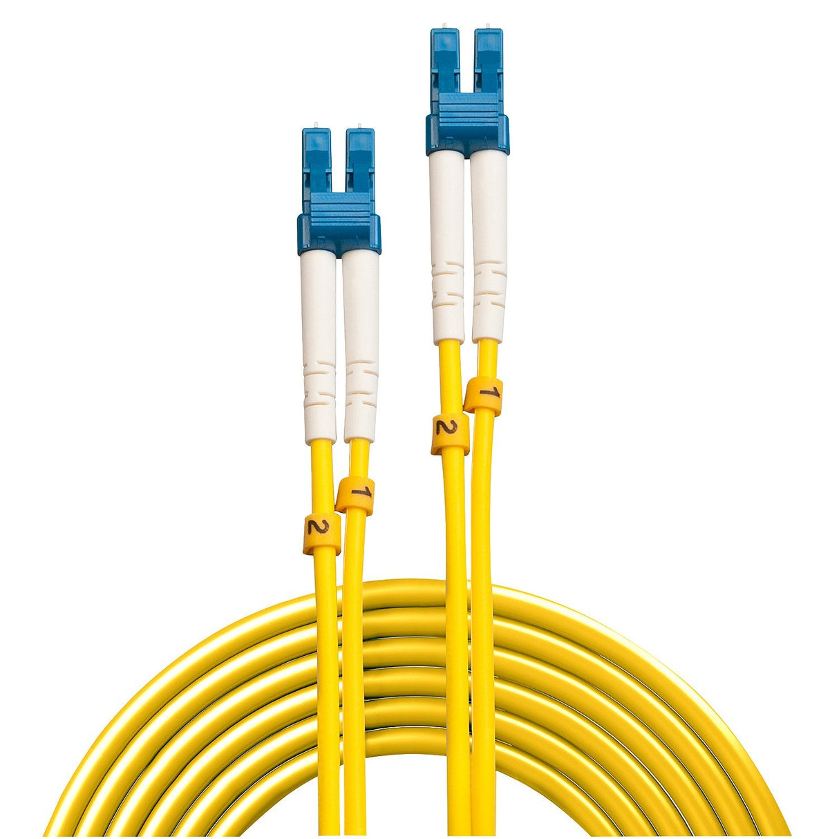 Lindy 47452 Cable De Fibra Optica 3 M Lc Os2 Amarillo