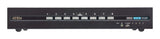 8-Port Usb - 4k Dvi Secure Kvm Switch With Card Reader (Psd Pp V4.0 Compliant)