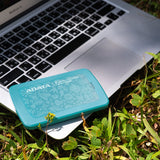 Adata 1tb Hc300 Eco Eco-Friendly External Hard Drive 2.5 Usb 3.2 Ultra-Slim Aes 256-Bit Encryption