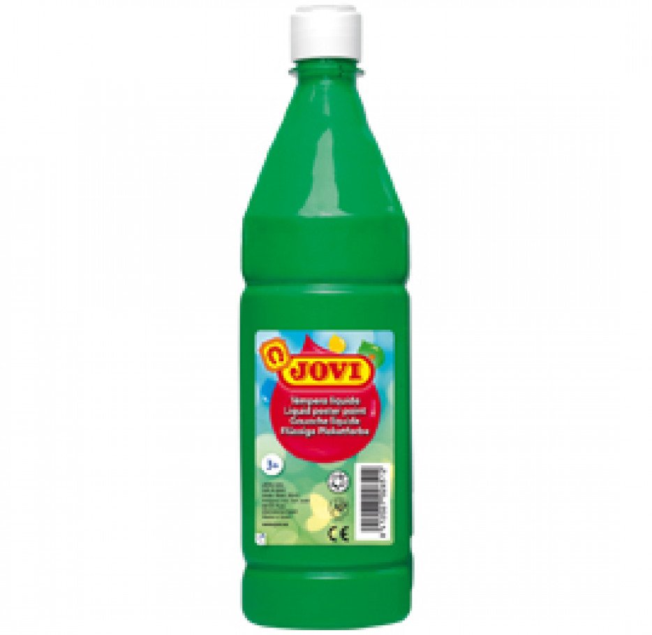 Jovi Témpera Líquida Paint Botella 1000ml Verde Medio