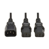 Eaton Tripp Lite Power Cable C14 To 2xc