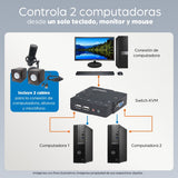 EAN 766623151252 - Manhattan 151252 interruptor KVM Negro imagen 10