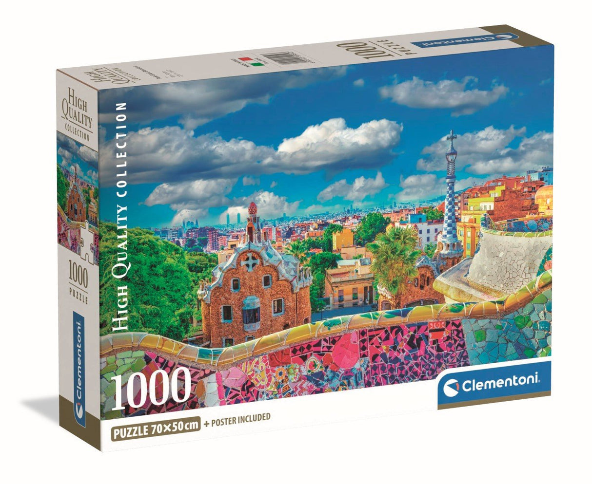 Puzzle Park Guell Barcelona High Quality 1000pzs
