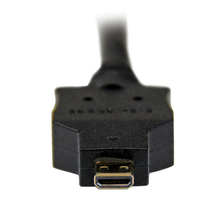 EAN 0065030853163 - StarTech.com HDDDVIMM1M adaptador de cable de vídeo Micro-HDMI Negro imagen 3