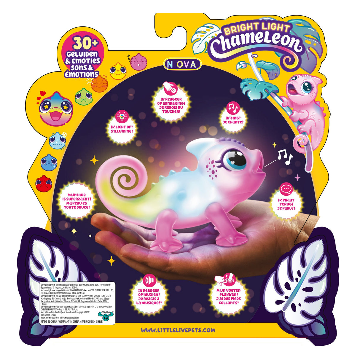 EAN 630996263655 - Moose Toys Little Live Pets Bright Light Chameleon Nova imagen 9