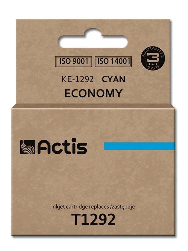 EAN 5901443097969 - Actis KE-1292 cartucho de tinta 1 pieza(s) Compatible Rendimiento estándar Cian imagen 1