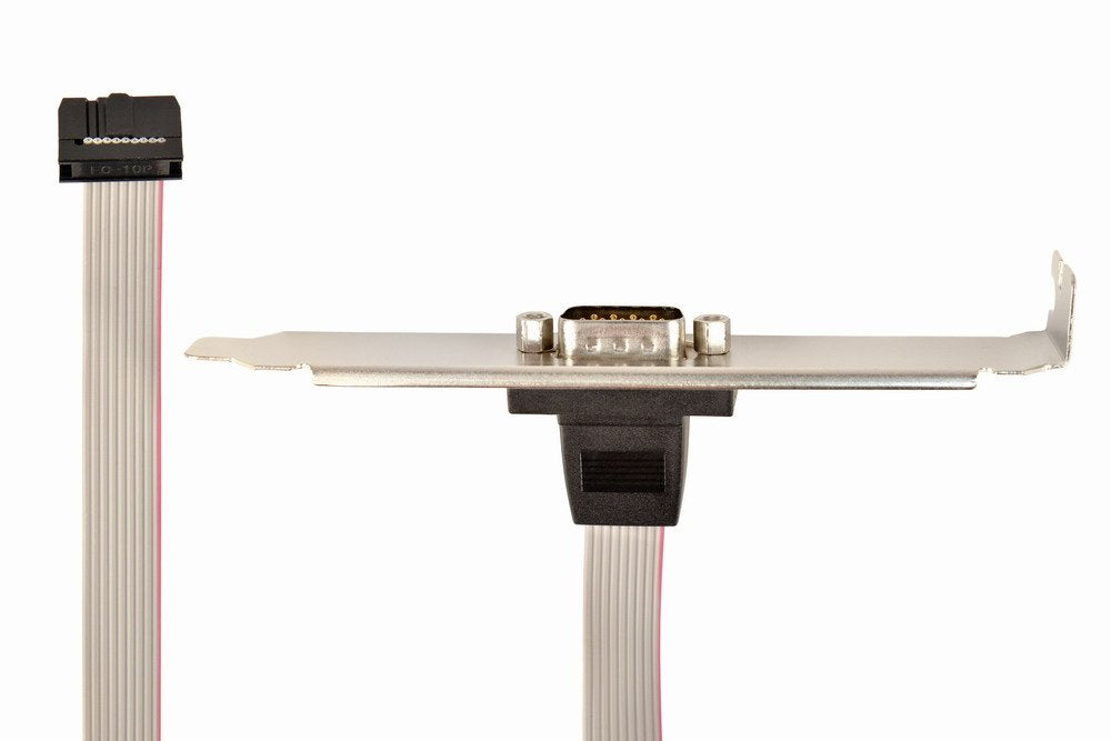Bracket Trasero De 1 Puerto Serie 9pin Db9m Ccdb9receptacle