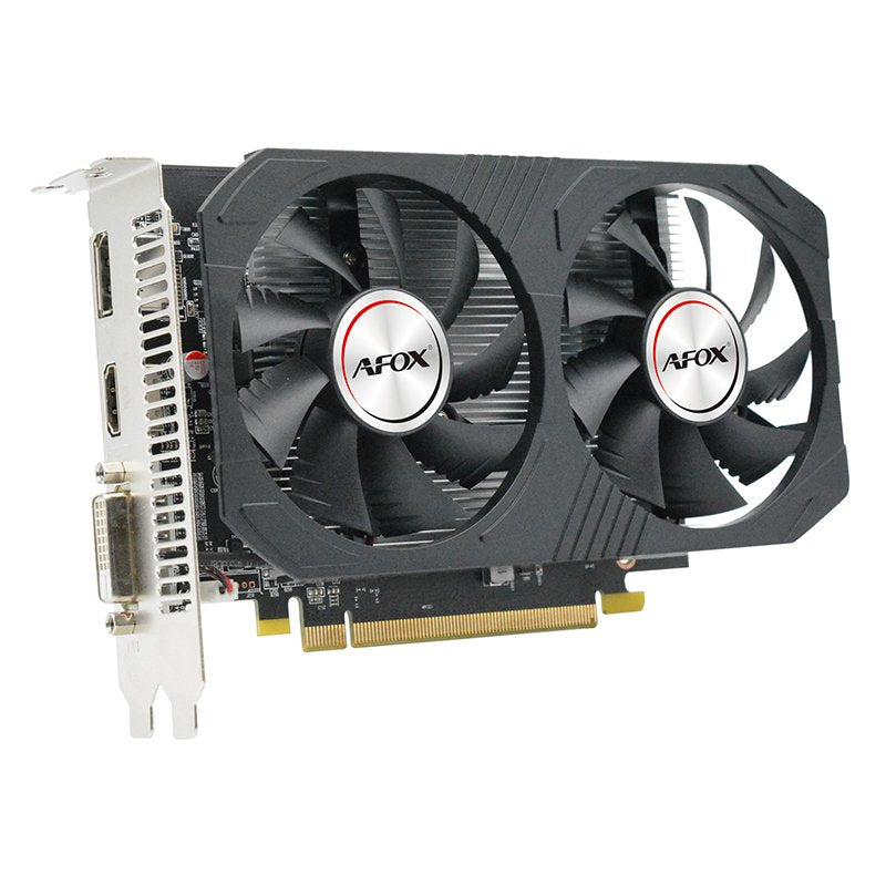 Vga Afox Radeon Rx 550 4gb Gddr5 Dvi Hdmi Dp Dual Fan Afrx550-4096d5h4-V5