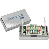 Caja De Conexión Inline Cat.5e Lsa Blindado