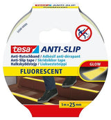 Tesa Cinta Antideslizante Fluorescente 5m 25mm