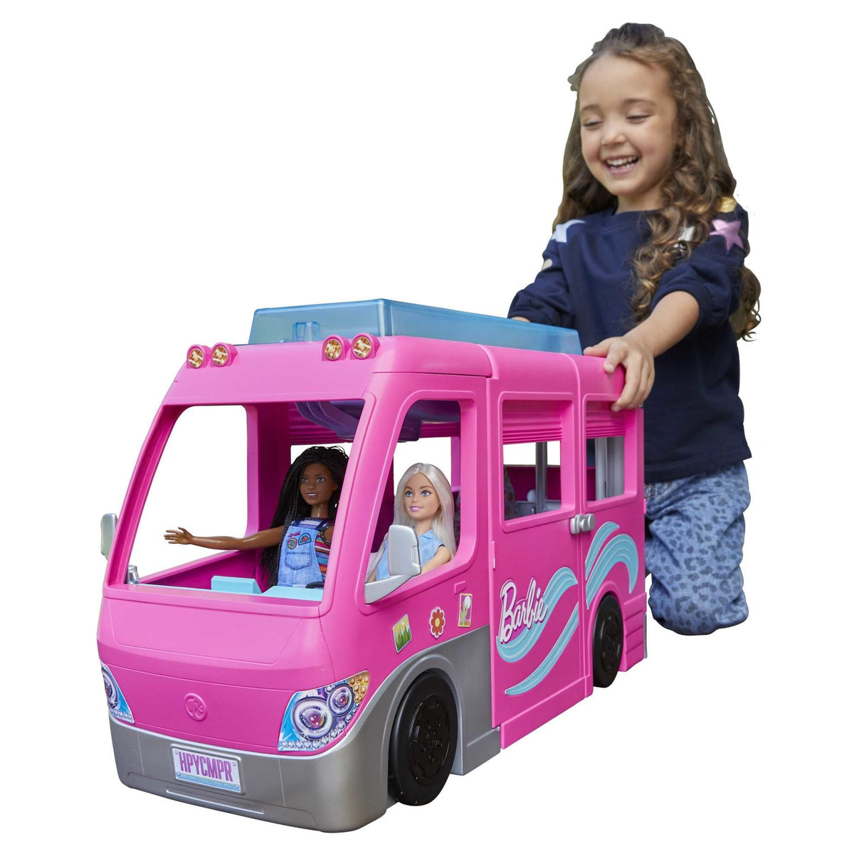 Mattel Barbie Super Adventure Camper Con Accesorios Hcd46