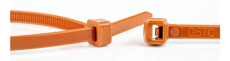 EAN 8717278572406 - WKK 110126171 presilla Brida reutilizable Plástico, Poliamida Marrón 100 pieza(s) imagen 2
