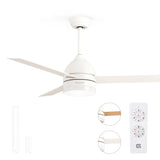 EAN 8426156017709 - Grunkel SKYECO-52 ventilador Blanco, Madera imagen 2