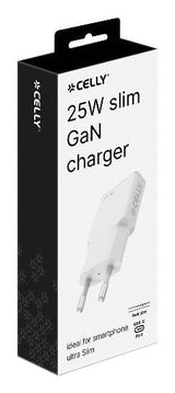 EAN 8021735220893 - Celly SLIMTC1C25W Portátil, Smartphone, Tableta Blanco Corriente alterna Carga rápida Interior imagen 4
