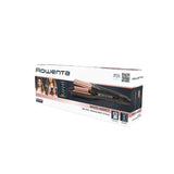 Plancha Rowenta Waves Addict Cf4710f0  Con Múltiples Accesorios Caliente Negro, Oro