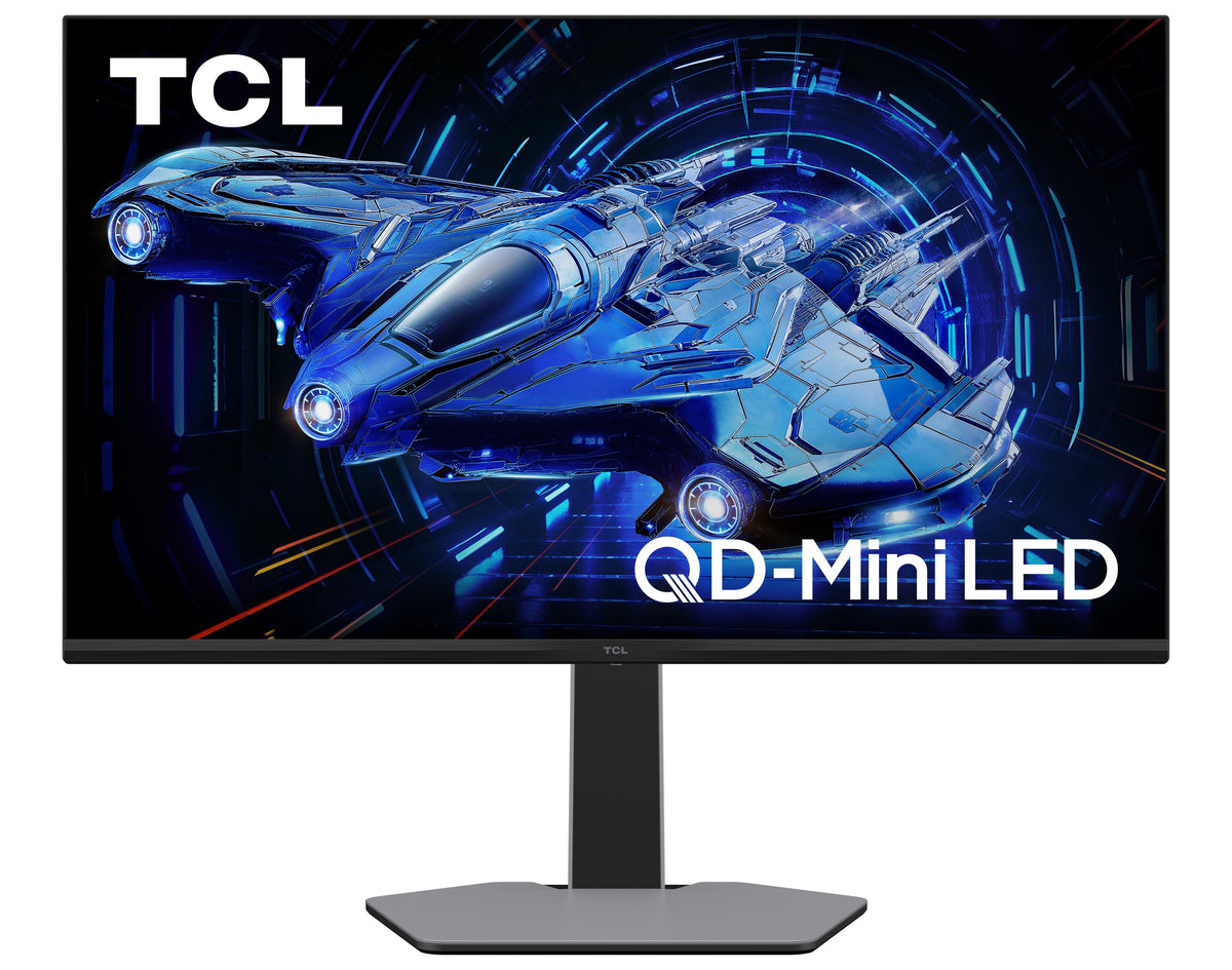 Monitor Tcl 32g64  27" Miniled - Qhd - Hdr600 - 180hz - Respuesta 1ms - Vesa 100x100 - Gris