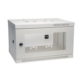 Eaton Tripp Lite   Smartrack 6u Low-Profile Switch-Depth Wall-Mount Mini Rack Enclosure White