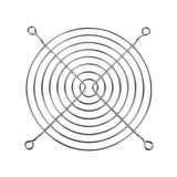 Arctic - Rejilla Externa De Protección Para Ventilador De Ordenador, Estructura De Acero Cromado, Compatible Con Ventiladores De 120mm, Resistente - Cromado