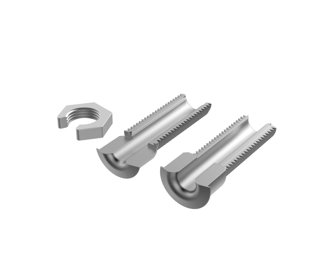 Cable Through Desk Solution  Aluminum Large Up To 55mm