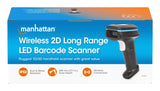 EAN 0766623154185 - Manhattan 154185 lector de código de barras Lector de códigos de barras portátil 1D/2D LED Negro imagen 11