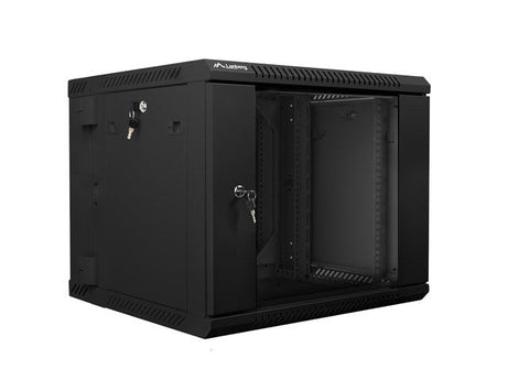 EAN 5901969403923 - Lanberg WF02-6609-10B armario rack 9U Bastidor de pared Negro imagen 6