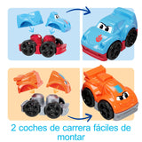 Camion De Carreras Y Construccion Mega Bloks 19pzs