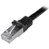 EAN 0065030863421 - StarTech.com N6SPAT3MBK cable de red Negro 3 m Cat6 SF/UTP (S-FTP) imagen 2