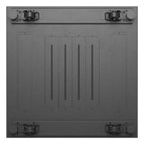 Lanberg Rack Cabinet 19 " Free Standing 18u 600x600 Flat Pack With Glass Door Black