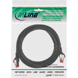 Inline® Cable De Red S/Ftp Pimf Cat.6 250mhz Pvc Cca Negro 3m