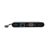 Tripp Lite U444-06n-Hv4gub Usb 3.1 Gen 1 Usb-C, 4k @30hz - Hdmi, Vga, Puerto De Hub Usb-A Y Gigabit Ethernet, Negro