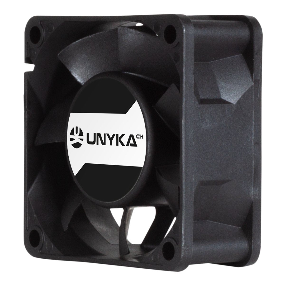 Ventilador Pc Unykach Server 60mm De Doble Bola - Velocidad Max. 3000rpm - Conector De 4 Pines Con Control De Temperatura