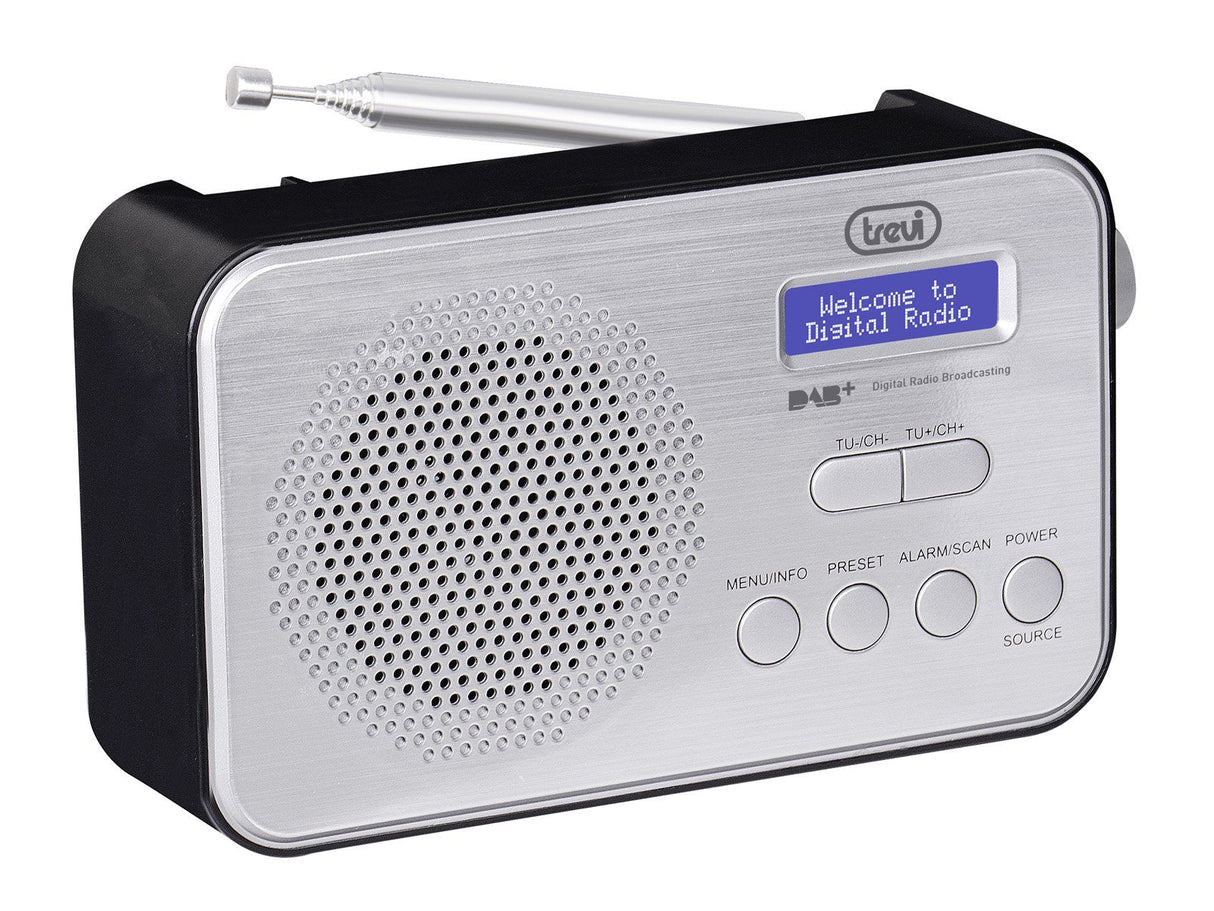 Radio Dab Trevi F92 Negro-Blanco