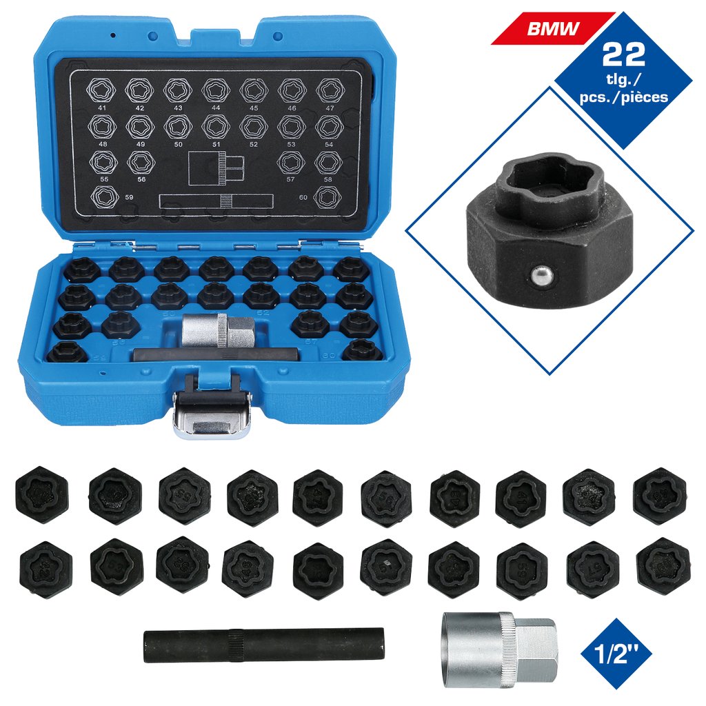 Ks Tools Felgenschloss-Sortiment Para Bmw Brilliant Tools Bt691050
