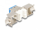 Delock 87896 Módulo Keystone Rj45 Hembra A Lsa Cat.6a Montaje Sin Herramientas Colores Surtidos Juego 8 Piezas