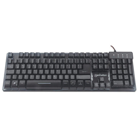 EAN 0766623178457 - Manhattan 178457 teclado Juego USB QWERTY Español Negro imagen 3