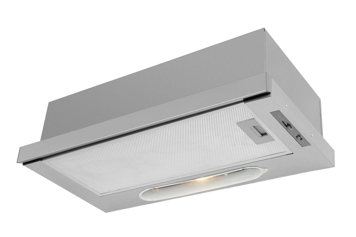 Campana Extractora Guzzanti Gsl50i, 194 M³/H Semintegrada (Extraíble) Acero Inoxidable D