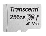 Micro Sd Transcend 256gb Cl10 Uhs-3 300s / Adaptador Sd Incluido