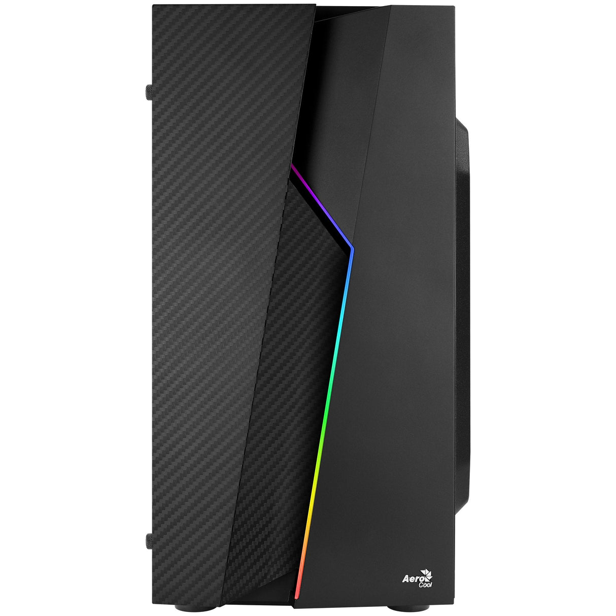Caja Pc Aerocool Minitorre Bolt Mini Usb 3.0 / Usb 2.0 Audio/Microfono  Soporta Gpu Hasta 158mm Lateral Transparente Micro/Mini Itx